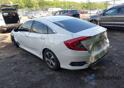 2020 Honda Civic Lx from USA, damaged, VIN 19XFC2F68LE016709